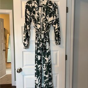 Mason Grey Floral Robe